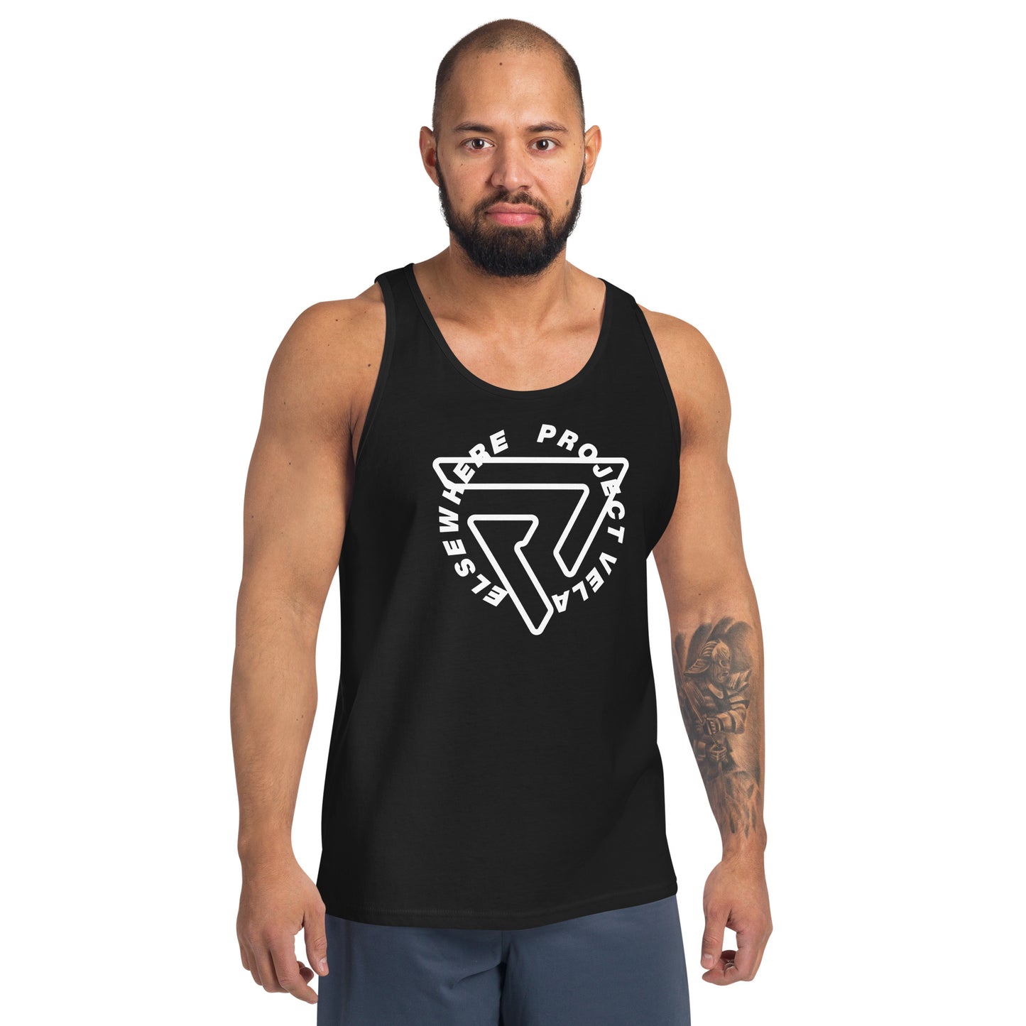 "Elsewhere Logo" Unisex Tank Top