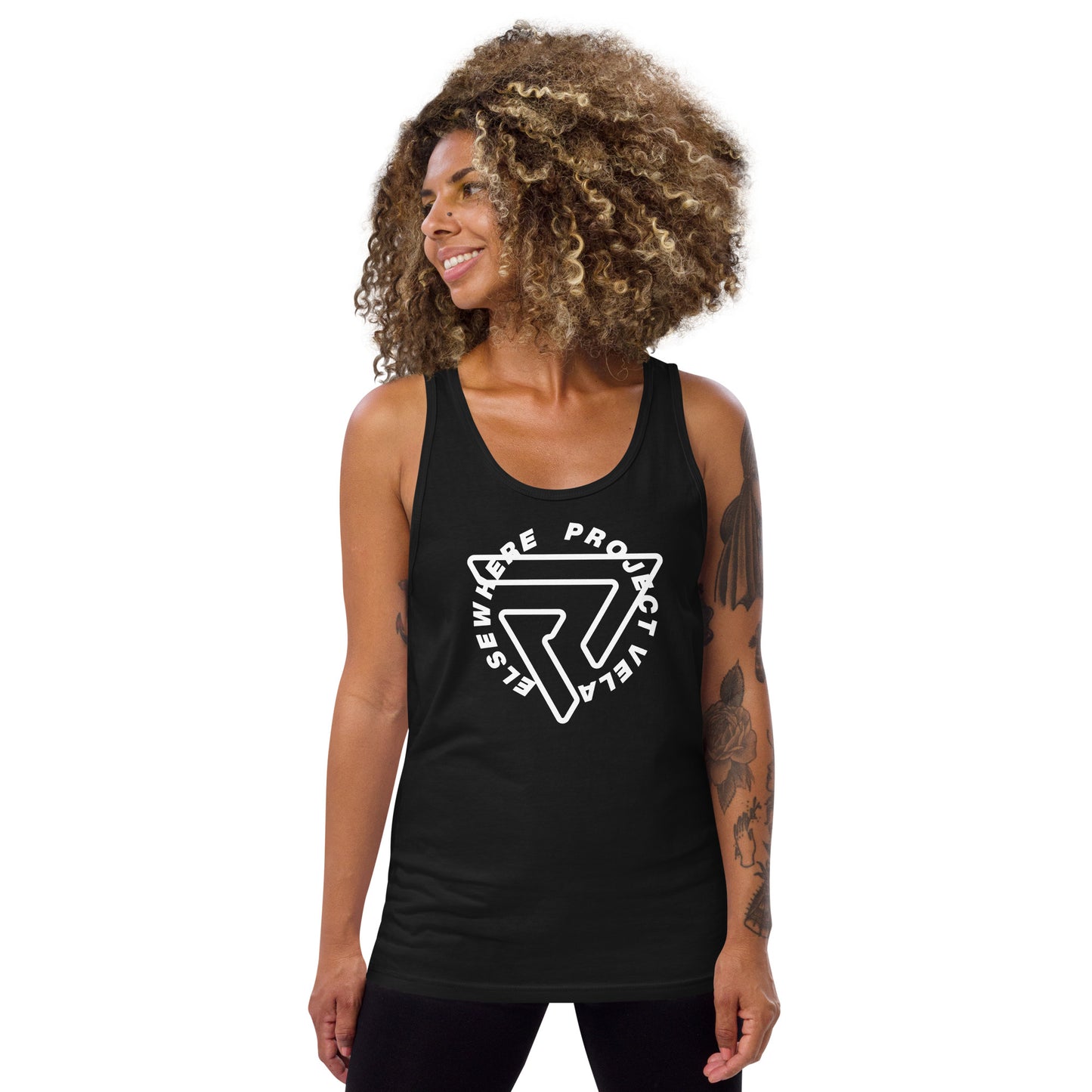 "Elsewhere Logo" Unisex Tank Top