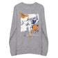 "WFDTB" Raven/Xray Unisex organic sweatshirt